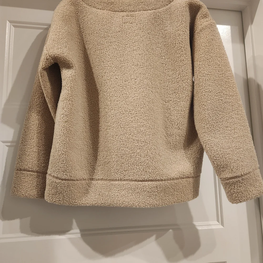 J. Crew Cozy Tan Crew Neck Sweater